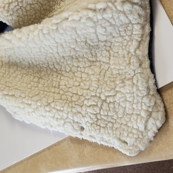 Mens Vintage Nelson '70's  Denim/Sherpa Vest - Size Large - Picture 10 of 11